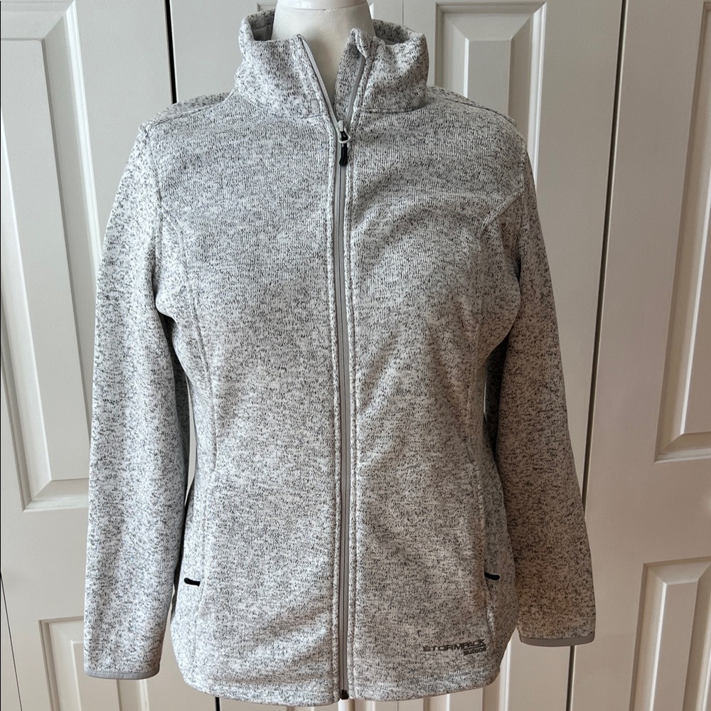 Storm Women’s Heathered Gray Full-Zip Jacket